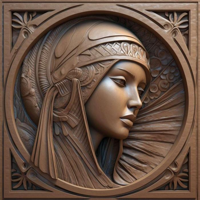 نموذج ثلاثي الأبعاد لآلة CNC 3D Art 